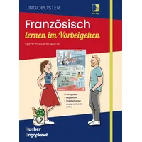 Hueber Lingoposter: Französisch lernen im Vorbeigehen: 10 Lernposter /