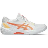 Asics GEL-TASK 4 - Damen Volleyballschuh - White/Vivid Coral