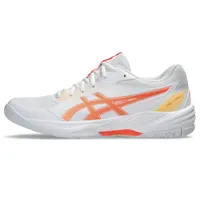 Asics GEL-TASK 4 - Damen Volleyballschuh - White/Vivid Coral