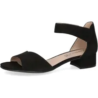 CAPRICE Damen Sandalen mit Absatz aus Leder mit Riemchen,