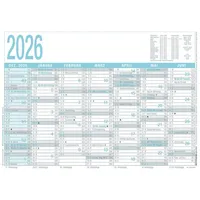 Zettler Arbeitstagekalender 909 A4 2026 – Bürokalender 30 ×