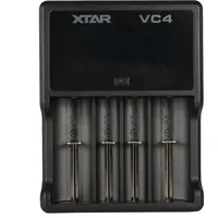 XTAR VC4 (USB LCD Li-Ion NiMH-Akku Ladegerät für Akkus