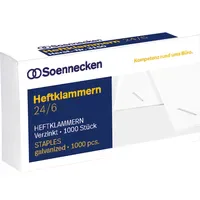 SOENNECKEN Heftklammern 3151 24/6 verzinkt 1.000 St.