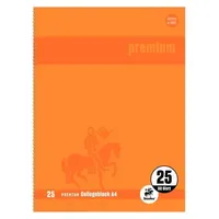 Staufen Collegeblock, A4, liniert 80 Blatt, orange , 90
