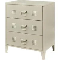 [en.casa] Kommode + Sideboard, Hämeenlinna mit 3 Schubladen 60x40x72