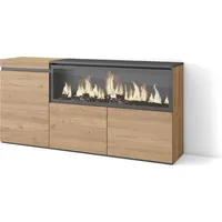 SKRAUT HOME Sideboard 158 x 75 x 35 cm