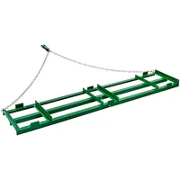 Vevor Schleppegge, 2435x500x100 mm, Wiesenegge mit verstellbaren Stangen und
