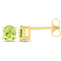 Vira jewels Ohrstecker 925/- Sterling Silber Peridot grün 0,8ct.