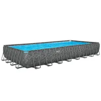 BESTWAY APX365TM Winterfestes Frame Pool Komplett-Set mit Sandfilteranlage 956