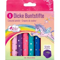 Die Spiegelburg Dicke Buntstifte Einhorn-Paradies 6 St.