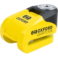 Oxford Bremsscheibenschloss Quartz XD6 6 mm Gelb/Schwarz