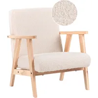 Beliani Kindersessel Hellbeige