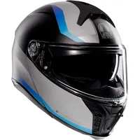 AGV Tourmodular Stray Schwarz/Grau/Blau S