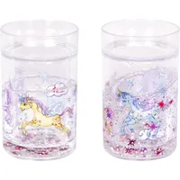 Die Spiegelburg 17379 Glitzerbecher Einhorn-Paradies