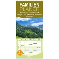 Calvendo Familienplaner 2026 - Südtirol - Traumhafte Berge und