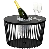 Cootab cooler table Stockholm Beistelltisch mit Acryl-Kühler