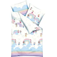 KAEPPEL Bettwäsche Rainbow Fairies bunt 100x135+40x60 cm