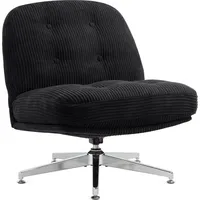 IWMH Dick Drehstuhl Stoff Schwarz