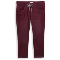 Tom Tailor Damen 1040963 Hose, 16427-Bordeaux Red, 44W /