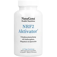 NatuGena NRF2 Aktivator Quercetin, 100 mg Sulforaphan aus 1000