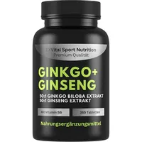 Exvital EXVital® Ginkgo Biloba Koreanischer Ginseng 365 Tabletten 109