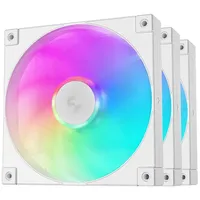 Deepcool FD14 ARGB WH 140x140x25, Gehäuselüfter - weiß, 3er
