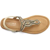 LASCANA Zehentrenner Damen beige Gr.43