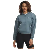 Under Armour Rival Hoodie Piped Blau/Weiß M