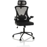 HJH Office ARIGANO Netzstoff Schwarz