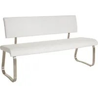 MCA Furniture Polsterbank MCA FURNITURE "Arco, TOPSELLER", weiß (weiß,