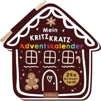 ArsEdition Mein Kritzkratz-Adventskalender: