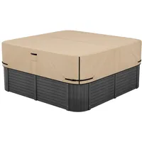 Vevor Whirlpool Abdeckung braun 2413 x 2413 x 508