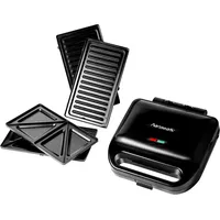 Hanseatic Waffeleisen »HWM750BD 3-in-1-Sandwichmaker, Waffeleisen & Kontaktgrill« 750 W