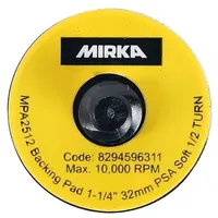 Mirka Schleifteller Quick Lock-Gewinde 32mm PSA Soft 10/Pack
