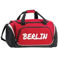 Multifanshop Sporttasche Berlin rot