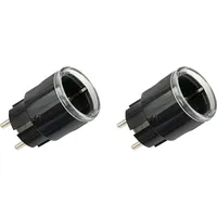 Shelly WLAN-Steckdose Plug S Gen3, Matter, schwarz, 2 Stück