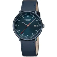 Mondaine MLE.41240.LDV Herrenuhr Doppio 41mm 5ATM