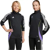 Adidas Tiro 24 Training-Sweatshirt Kinder JW4376 - black/purple rush