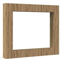 VidaXL 8-tlg. TV-Schrank-Set Wandmontage Artisan-Eiche Holzwerkstoff - Braun