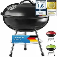 Goods & Gagdets Gmbh Micro BBQ Kugelgrill Holzkohle-Grill Tischgrill