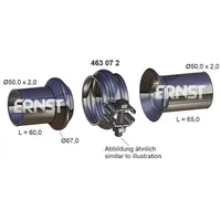 Ernst Reparatursatz, Abgasrohr