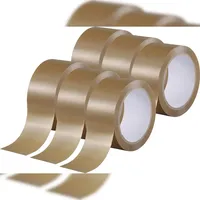 TOOLCRAFT Paketband Braun 66 m x 50 mm 6