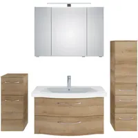 Pelipal Badmöbel-Set 6005 5-tlg. Eiche