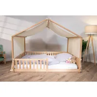 TiSsi tiSsi® Baldachin Musselin für Hausbetten 120-140x200 cm creme