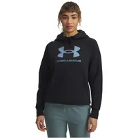 Under Armour Rival Shimmer Hoodie Schwarz/Iridescent S