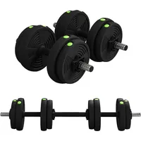 Sportnow 2-in-1 Hantel Set, 15 kg verstellbar Dumbbell Set