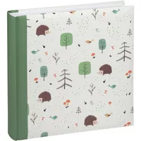 Walther design Fotoalbum grün, 26x25 cm, Kinderalbum Forrest Life