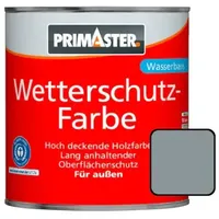 Primaster Wetterschutzfarbe 2,5 L silbergrau