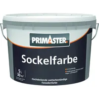 Primaster Sockel- und Dachfarbe 5 L steingrau