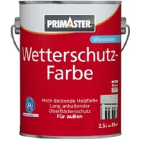 Primaster Wetterschutzfarbe 2,5 L braun